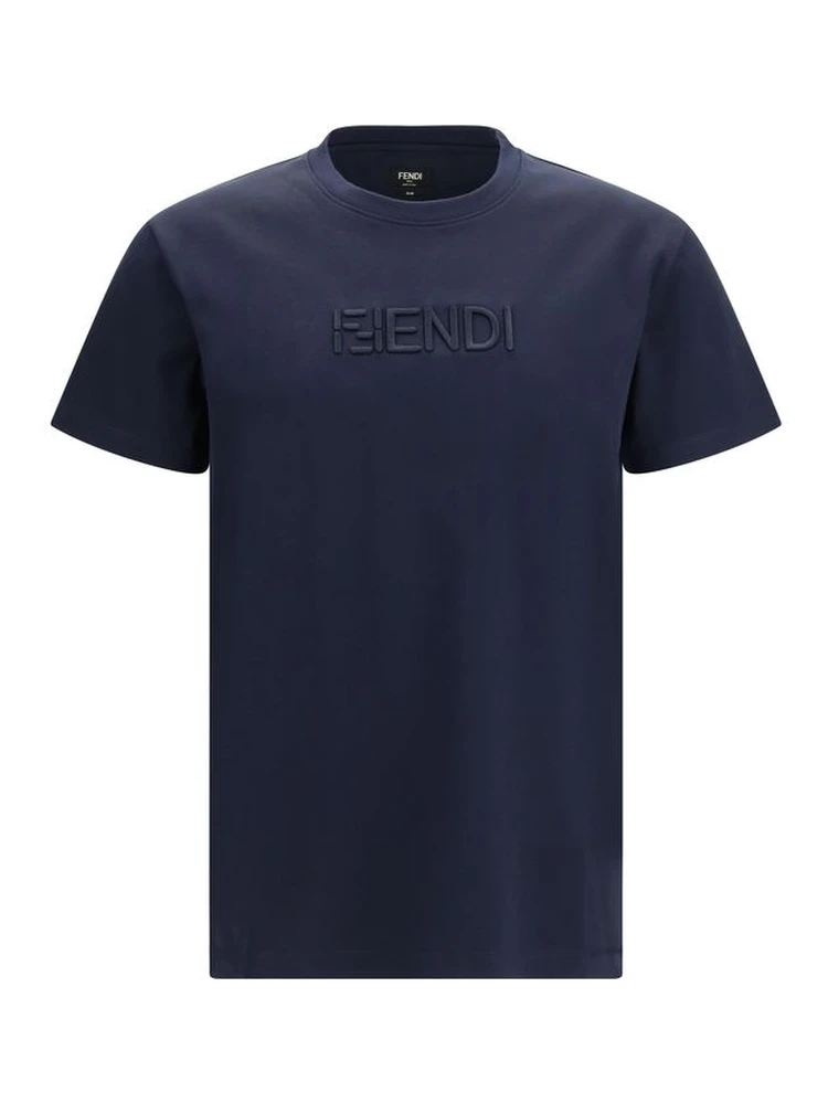 Blue Cotton T-Shirt