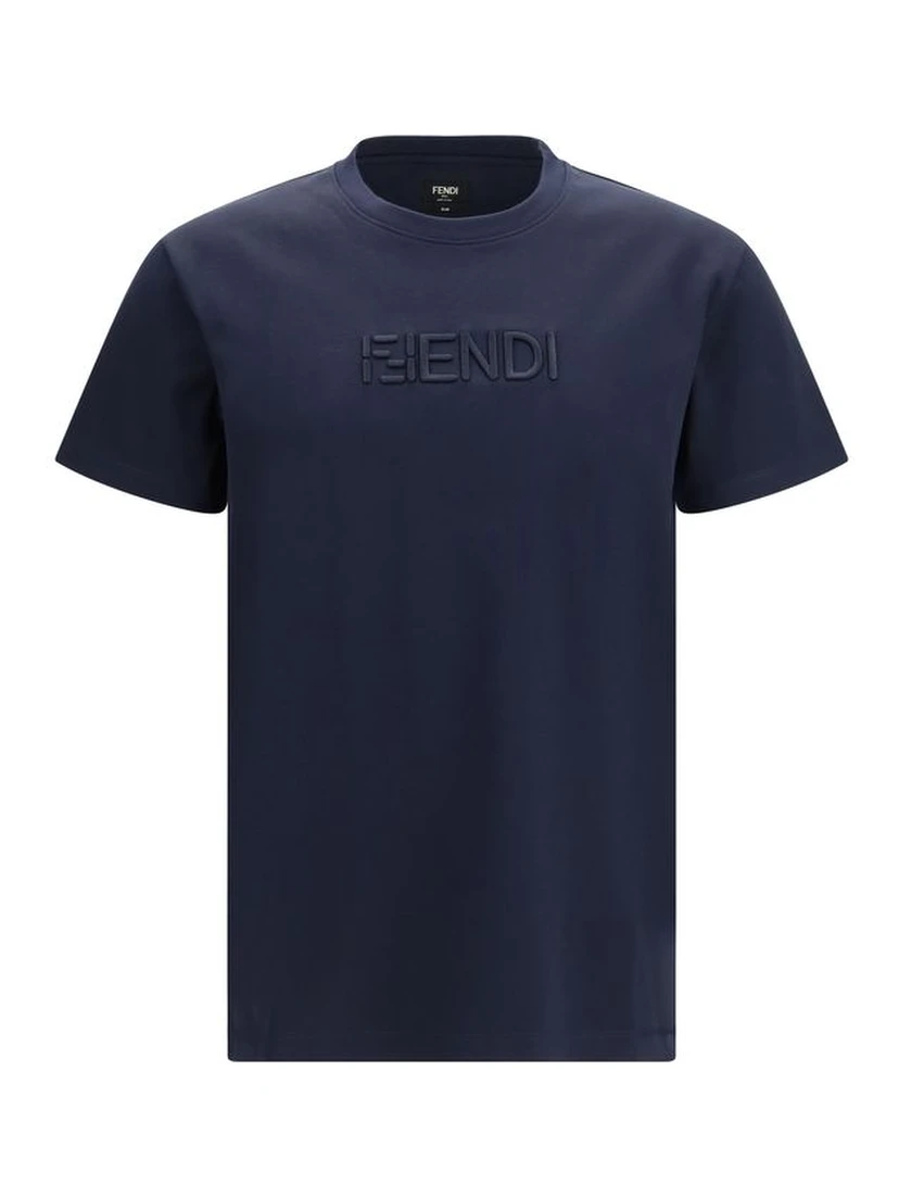 Blue Cotton T-Shirt