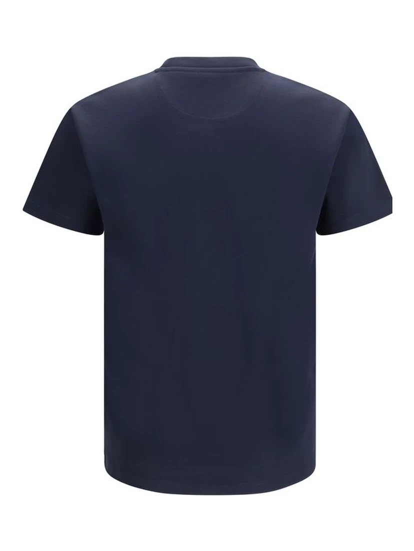 Blue Cotton T-Shirt