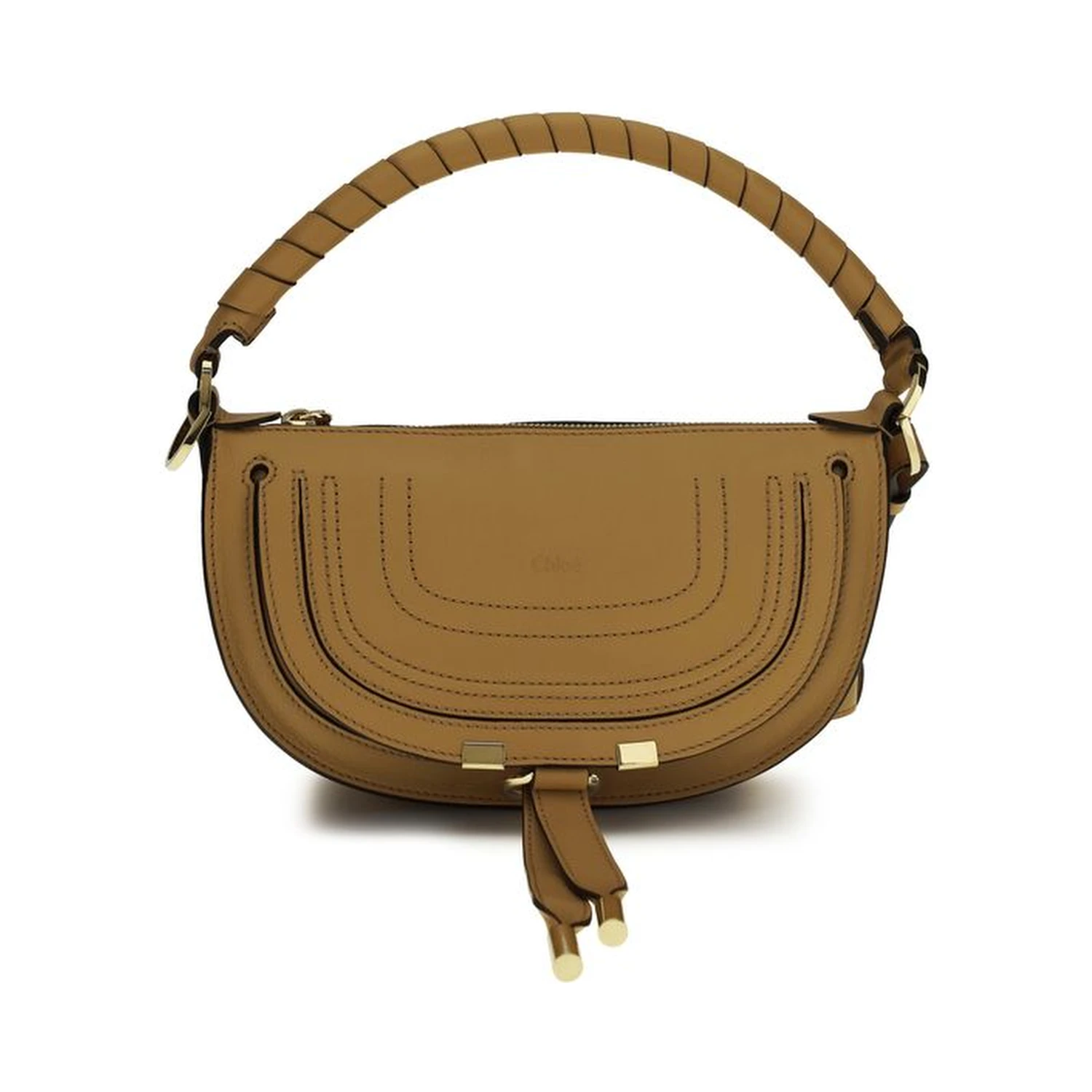 Brown Calf Leather Bos Taurus Shoulder Bag