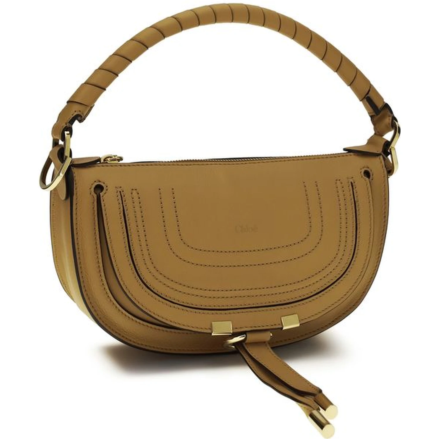 Brown Calf Leather Bos Taurus Shoulder Bag