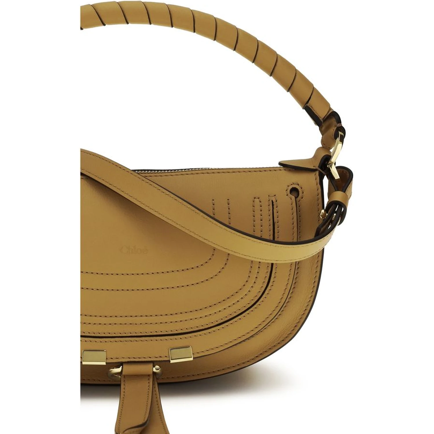 Brown Calf Leather Bos Taurus Shoulder Bag
