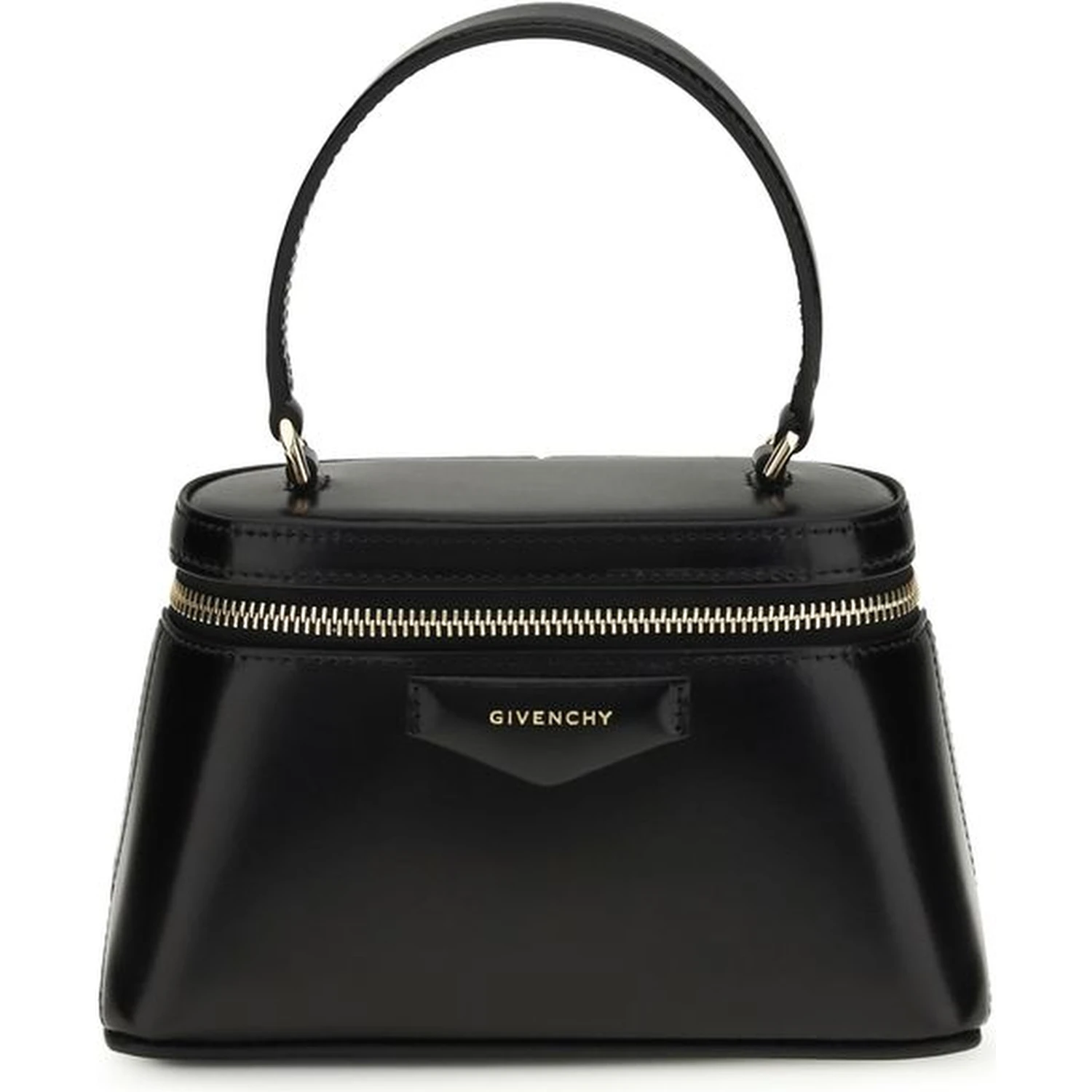 Black Calf Leather Bos Taurus Handbag