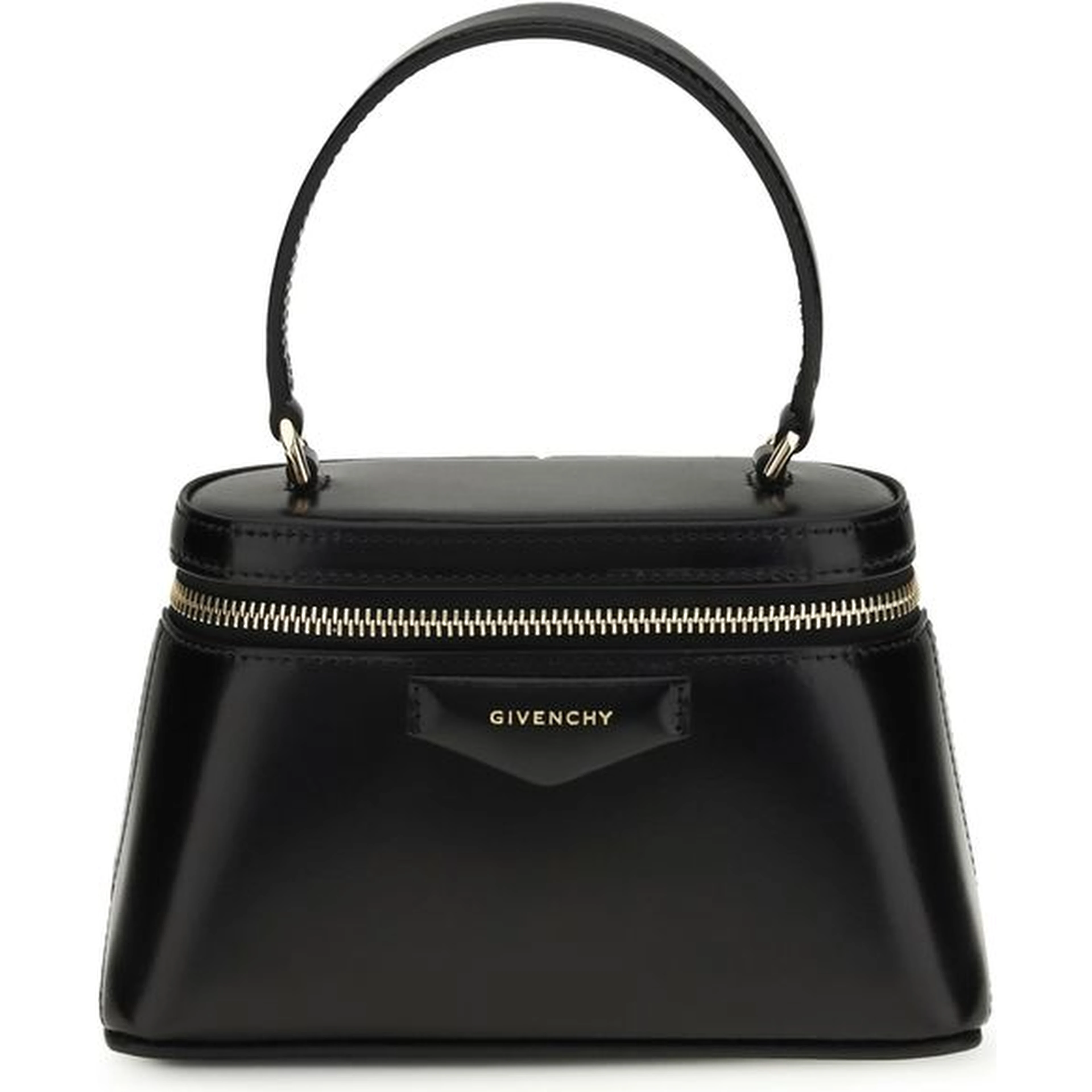 Black Calf Leather Bos Taurus Handbag