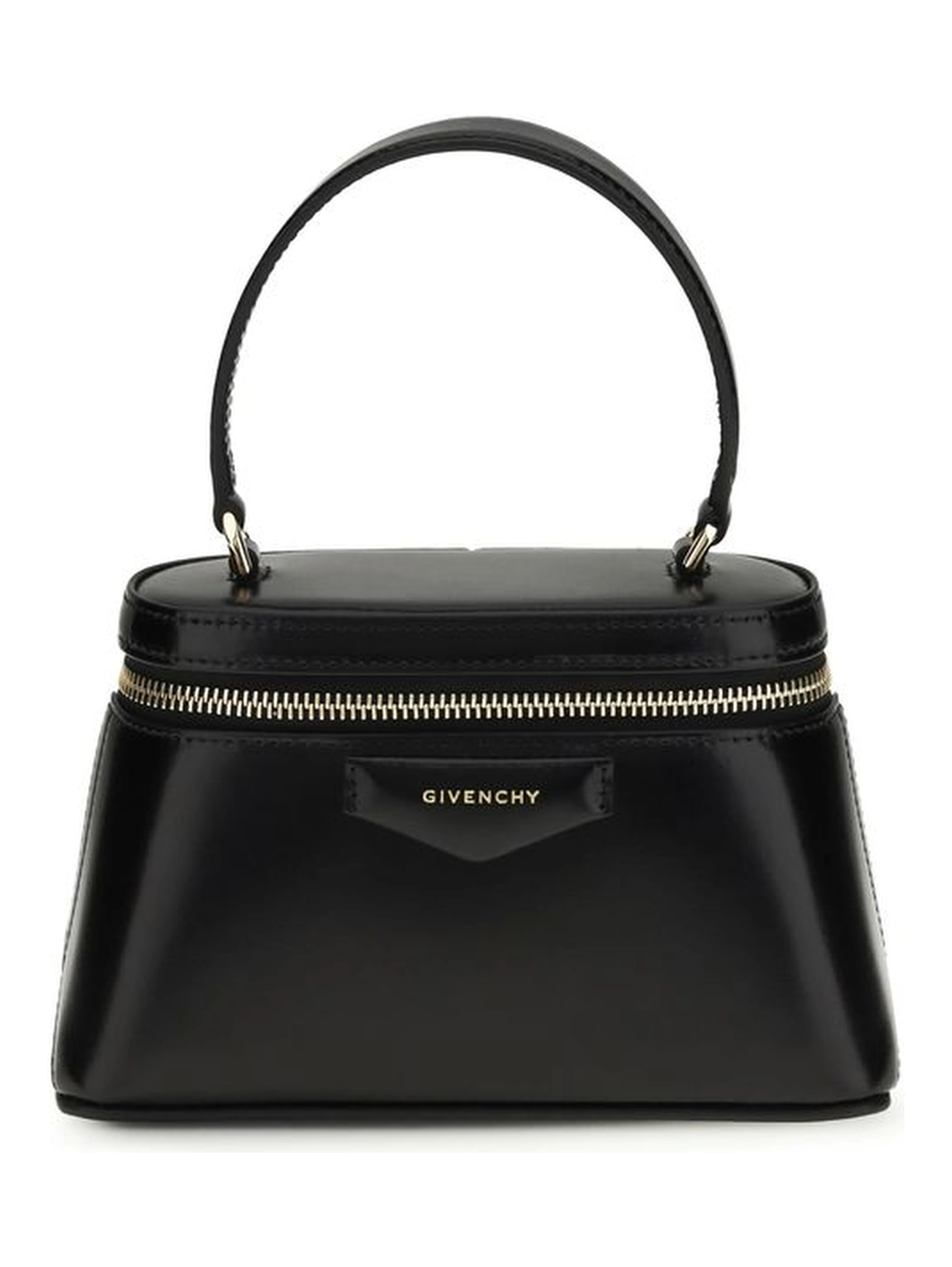 Black Calf Leather Bos Taurus Handbag