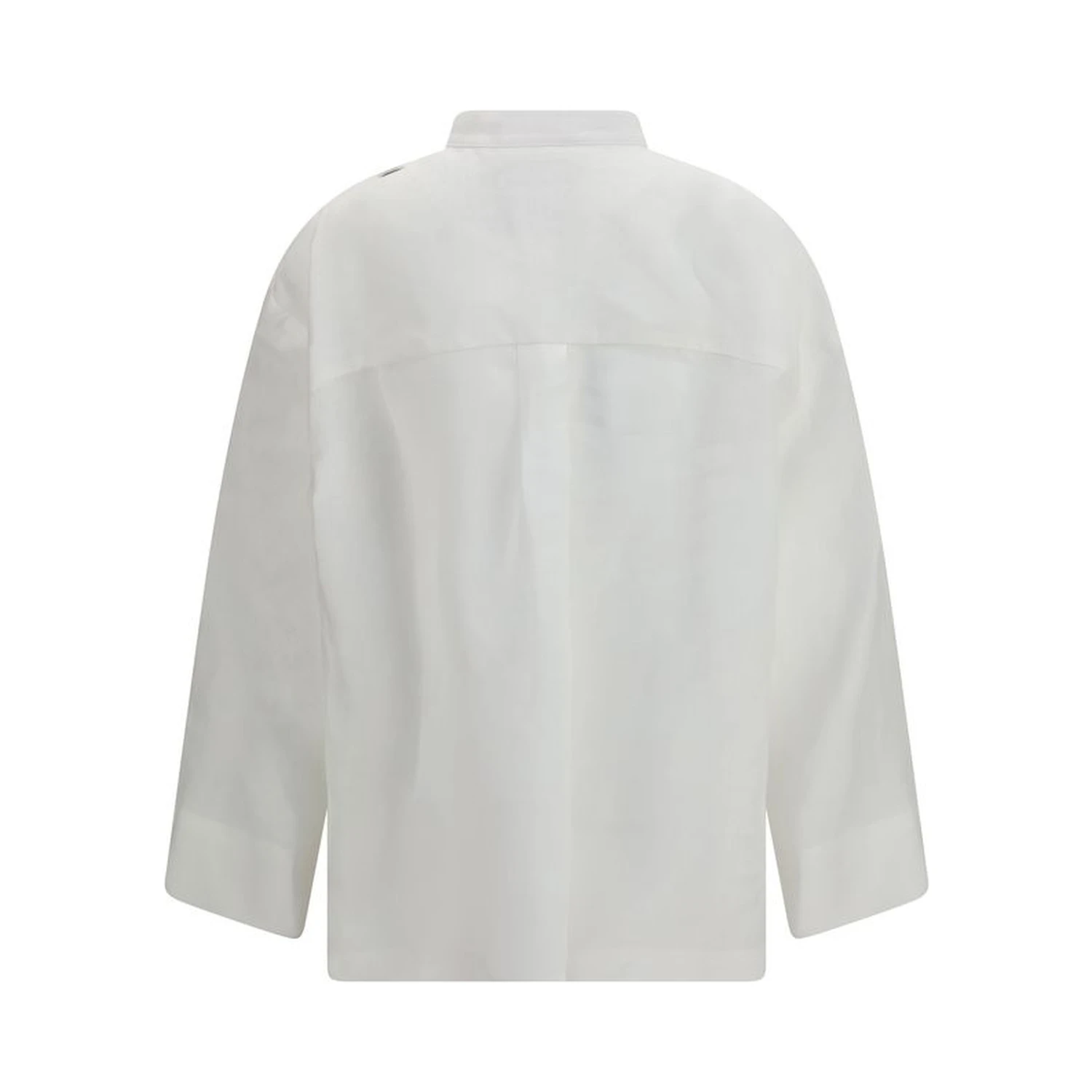 White Linen Dress Shirt