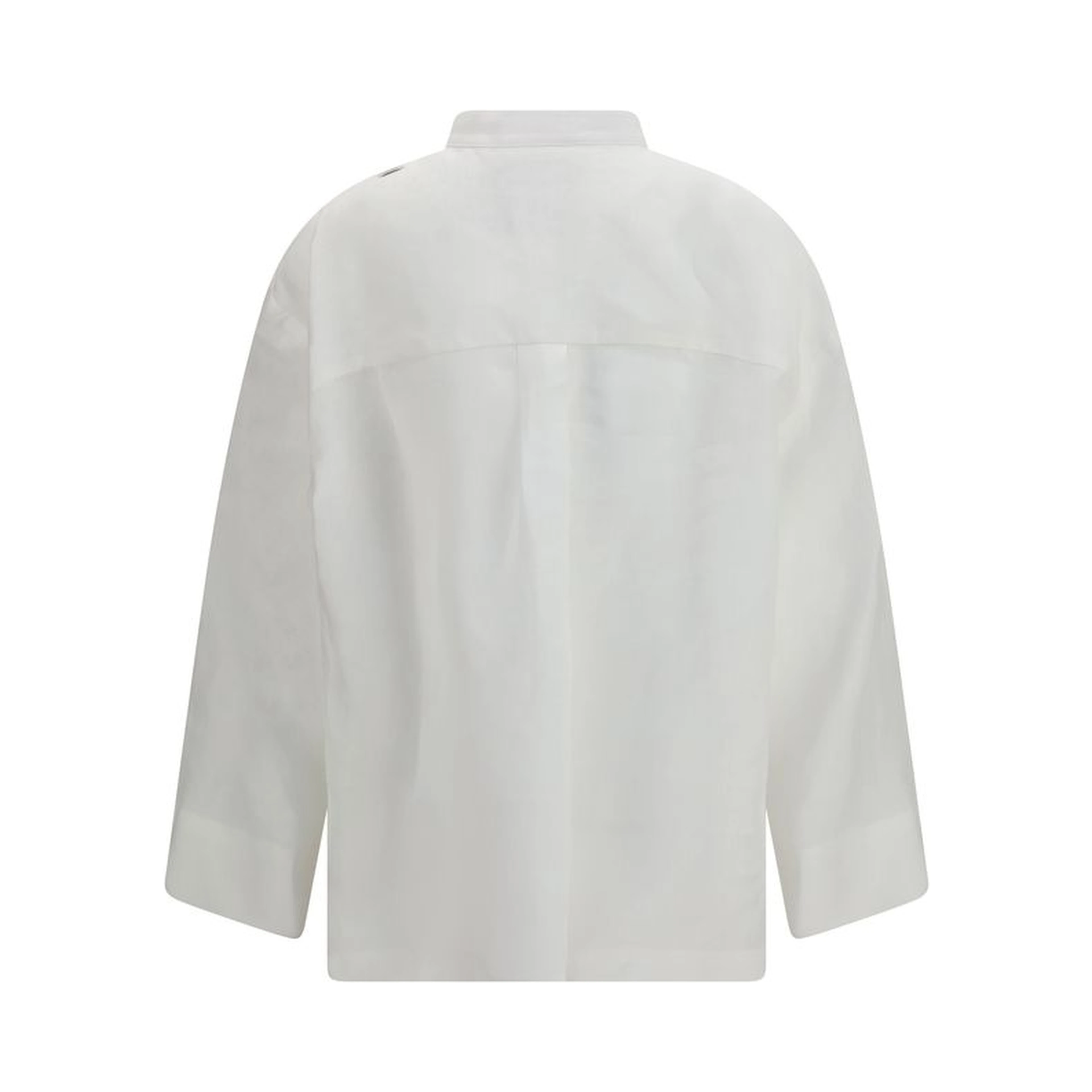 White Linen Dress Shirt