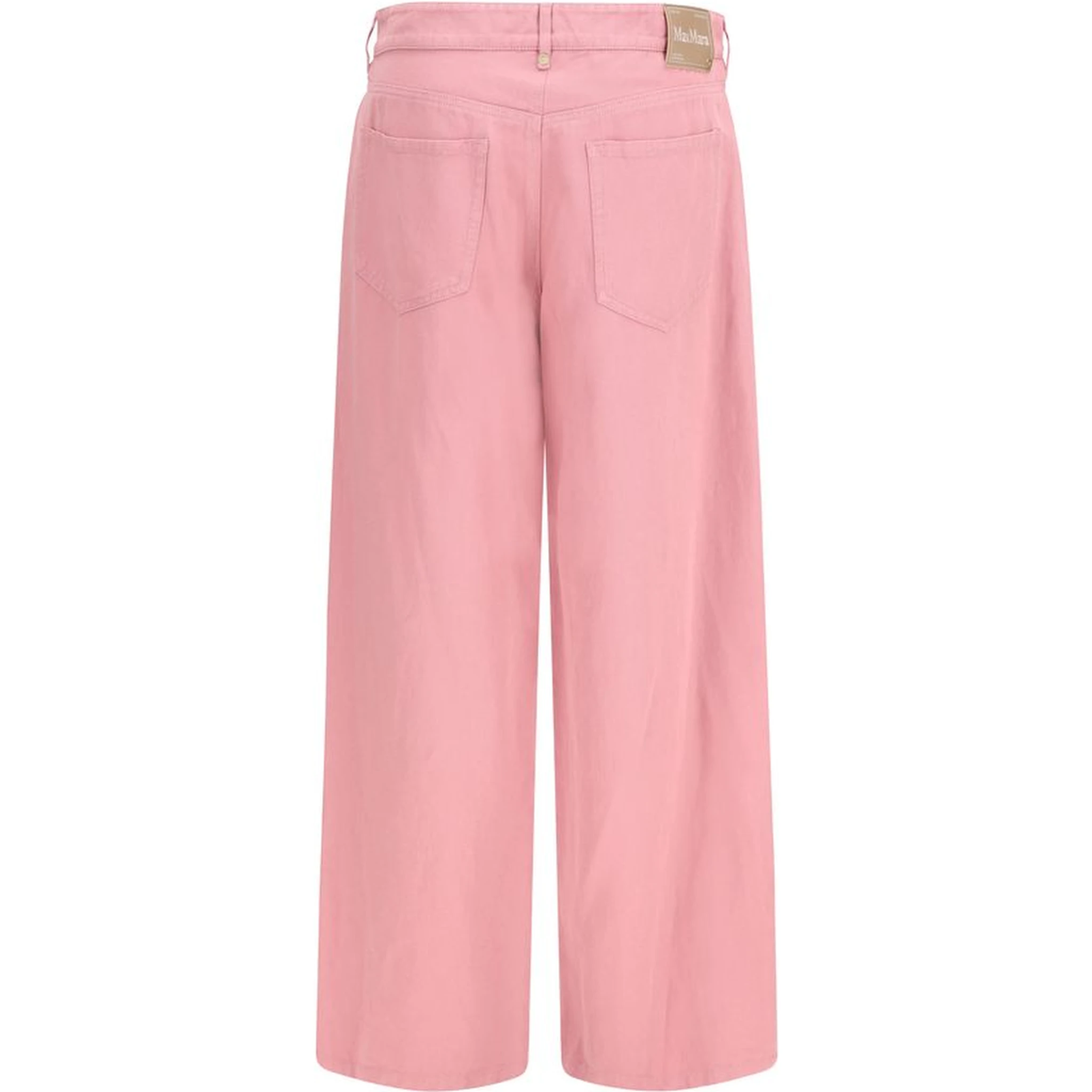 Multicolor Cotton Casual Pants