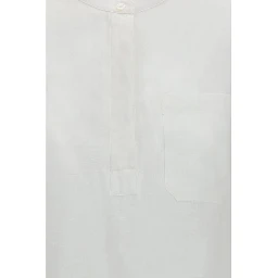 White Linen Dress Shirt