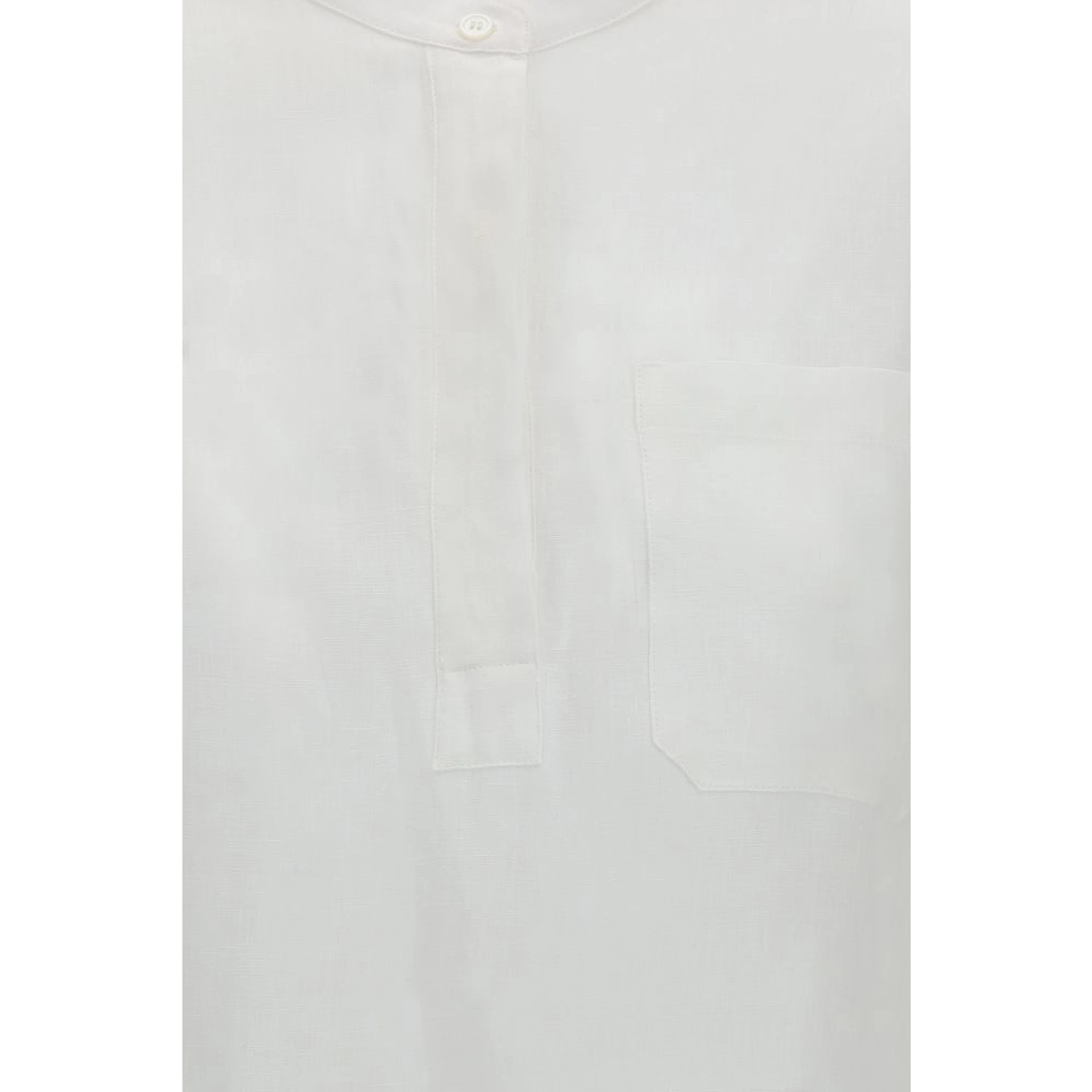 White Linen Dress Shirt