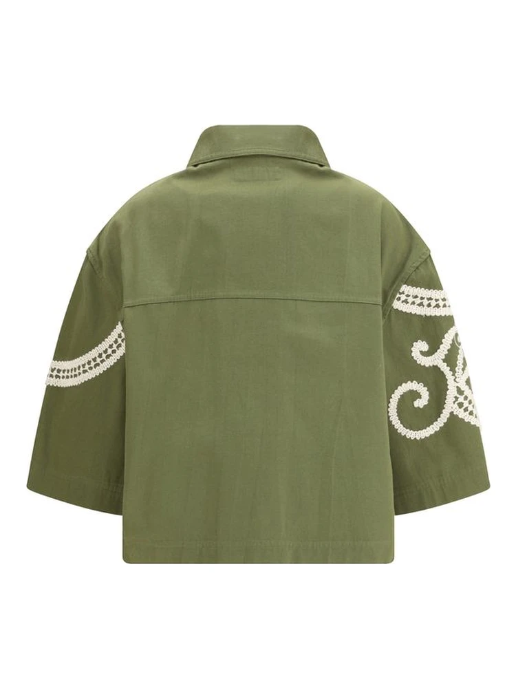 Bicolor Cotton Coat alternative