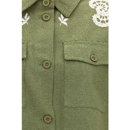 Bicolor Cotton Coat