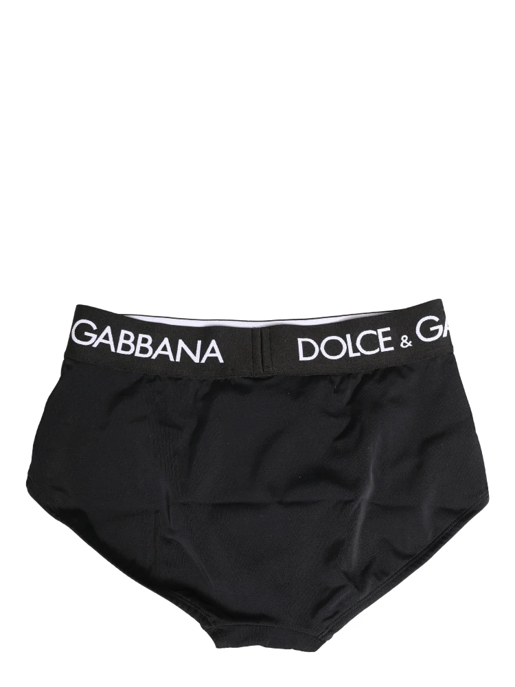 Black Logo Waistband Coulotte Panty Underwear alternative