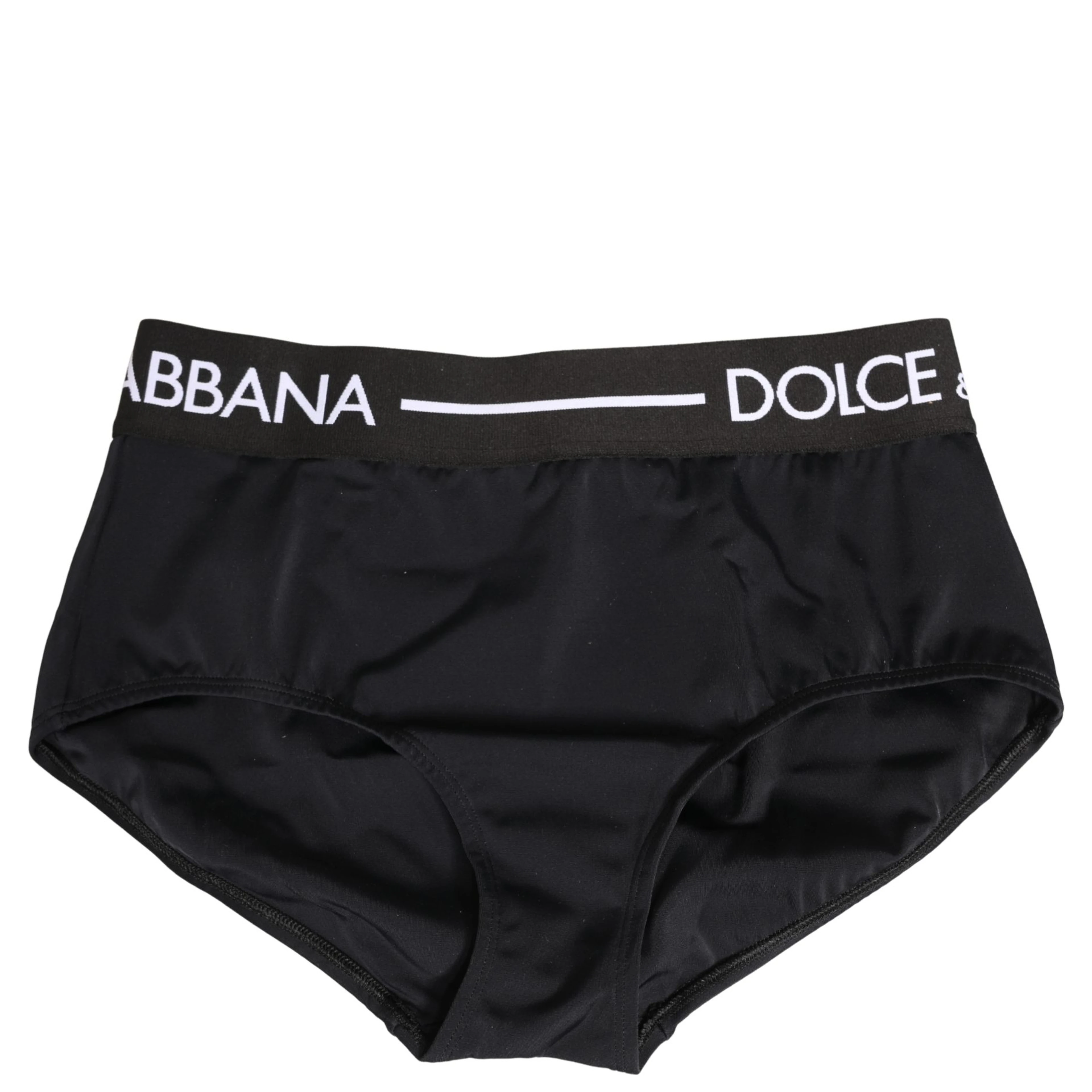 Black Logo Waistband Coulotte Panty Underwear