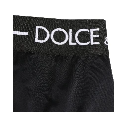 Black Logo Waistband Coulotte Panty Underwear