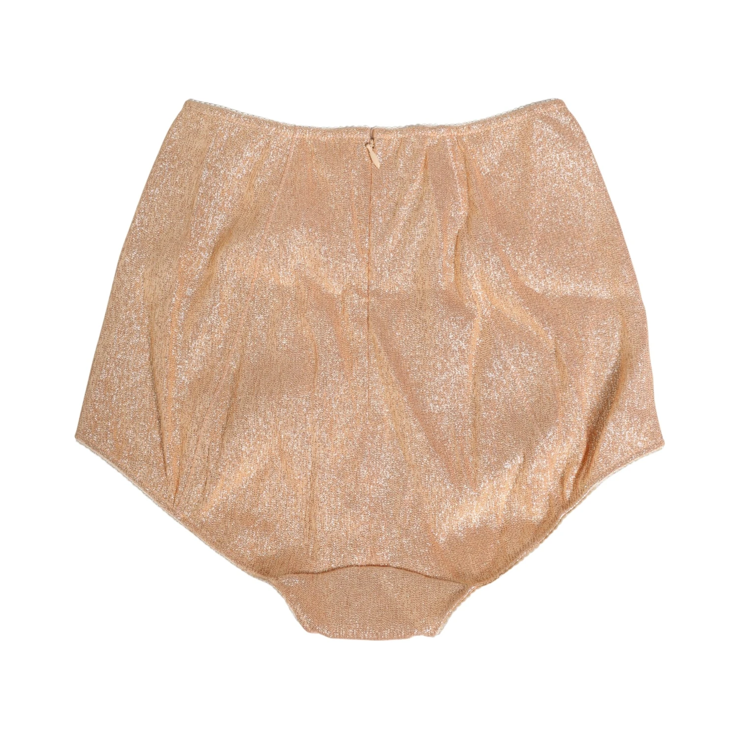 Beige Silk Blend High Waist Girdle Panty Underwear
