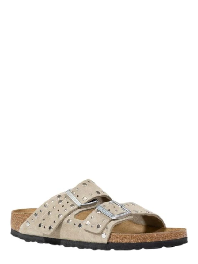 Gray Leather Sandals alternative