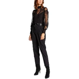 Black Viscose Bodysuit