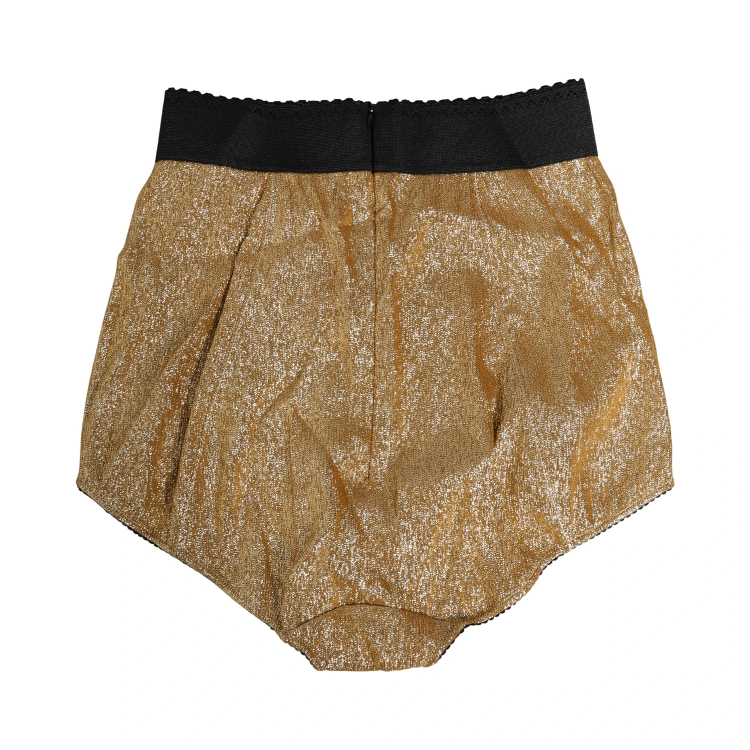Gold Silk Blend High Waist Girdle Panty Underwear