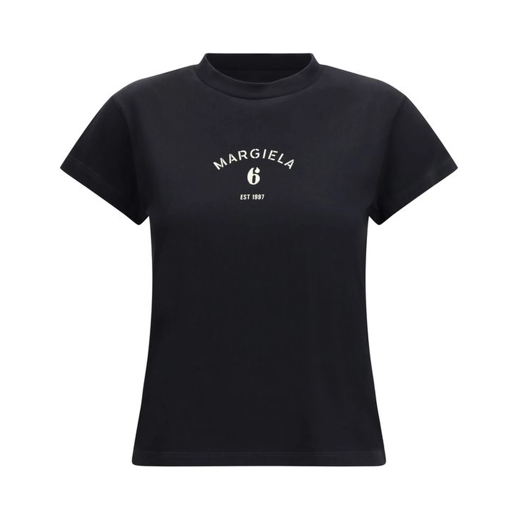 تيشيرت قطني أسود