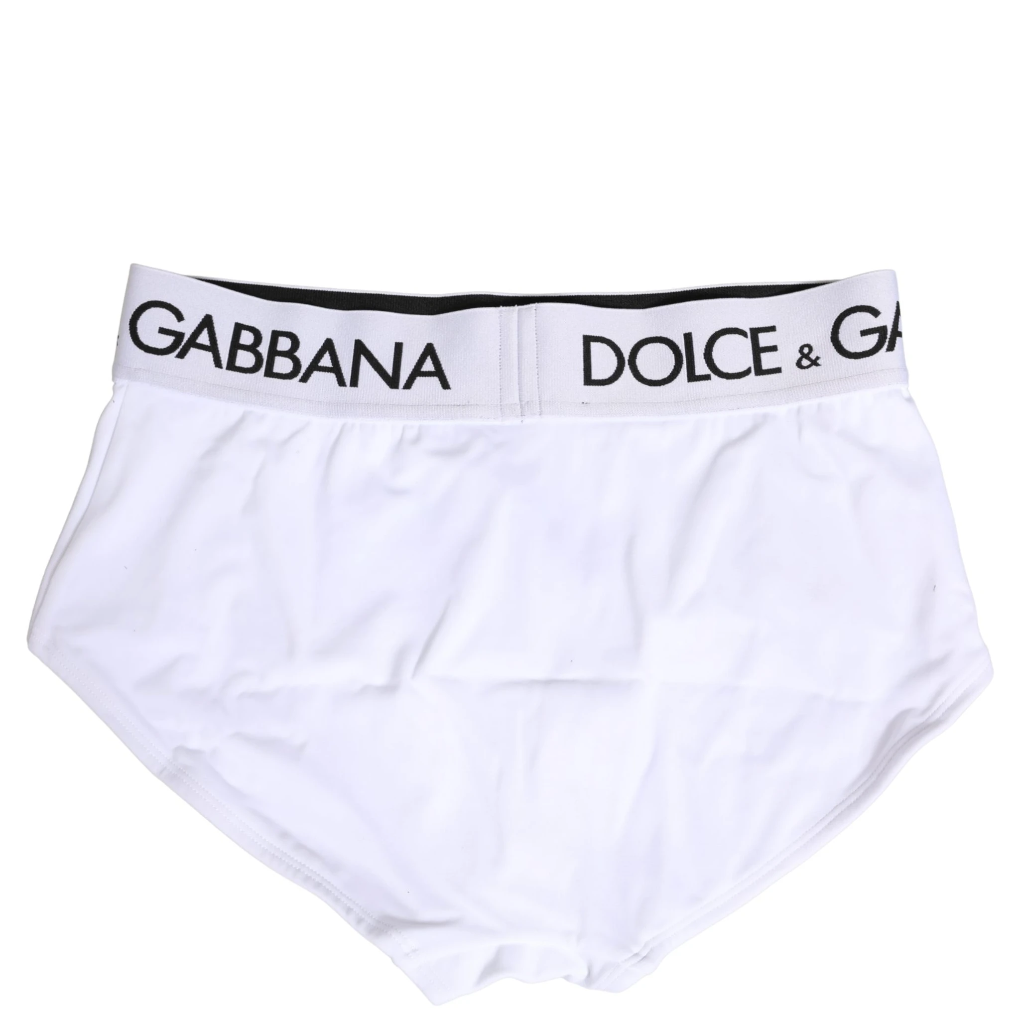 White Nylon Logo Waistband Panty Underwear