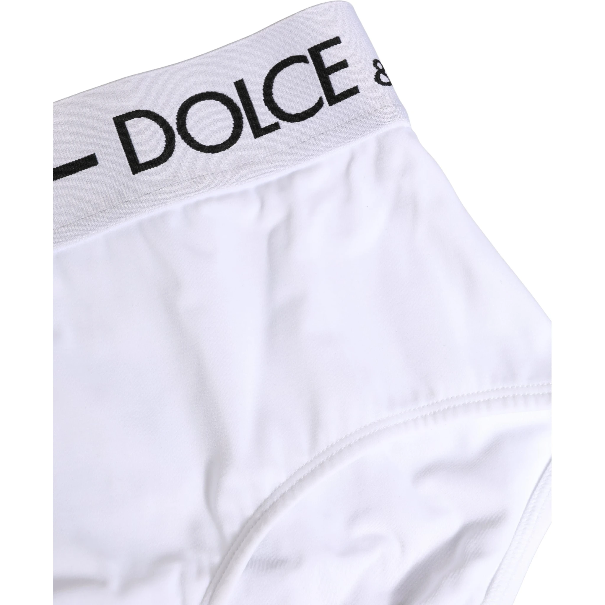White Nylon Logo Waistband Panty Underwear