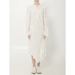 Creased Bias midi dress