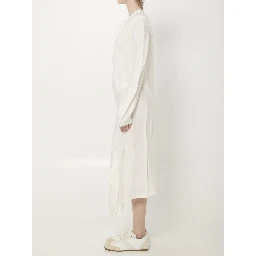 Creased Bias midi dress