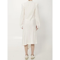 Creased Bias midi dress