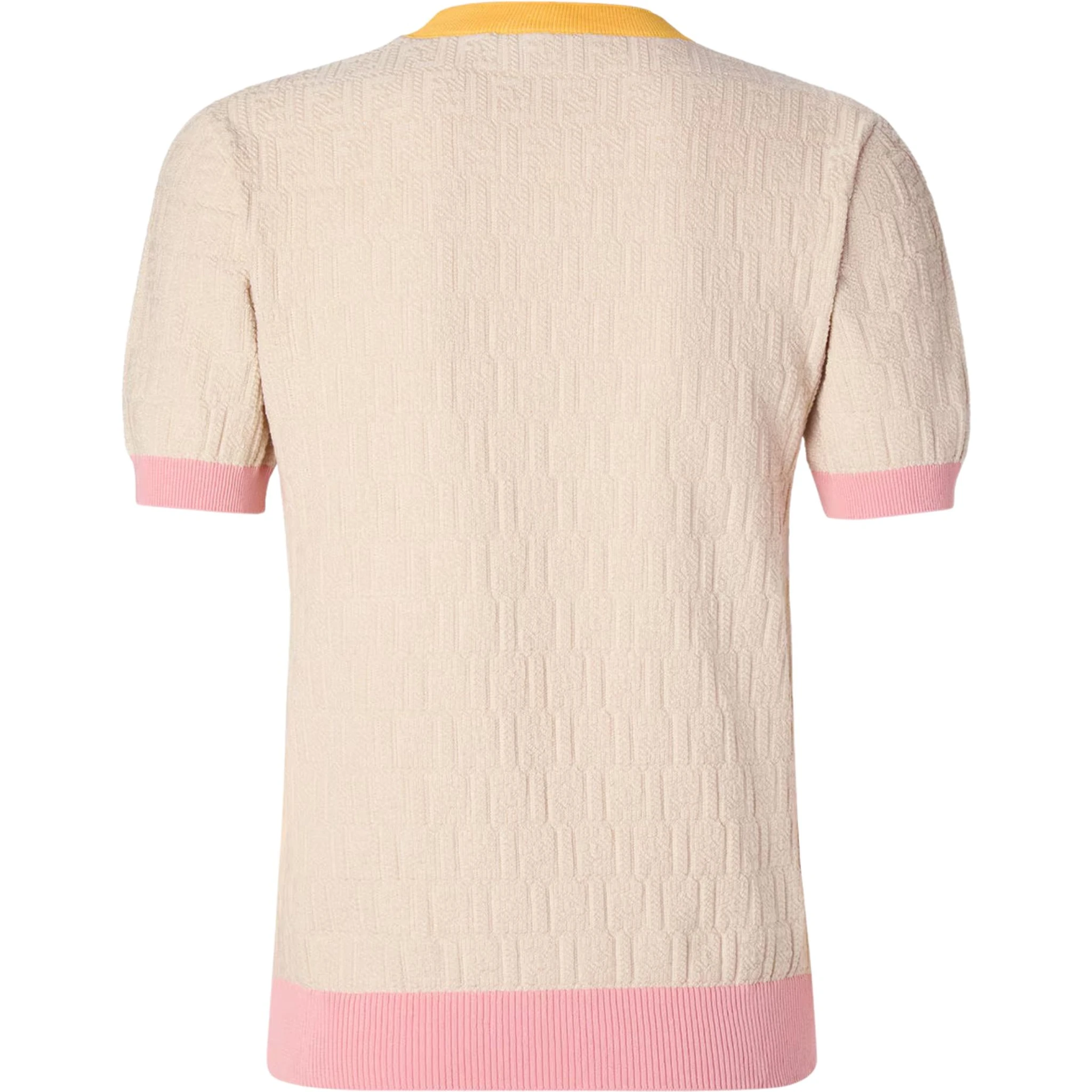 Cotton and silk short sleeves knitwear