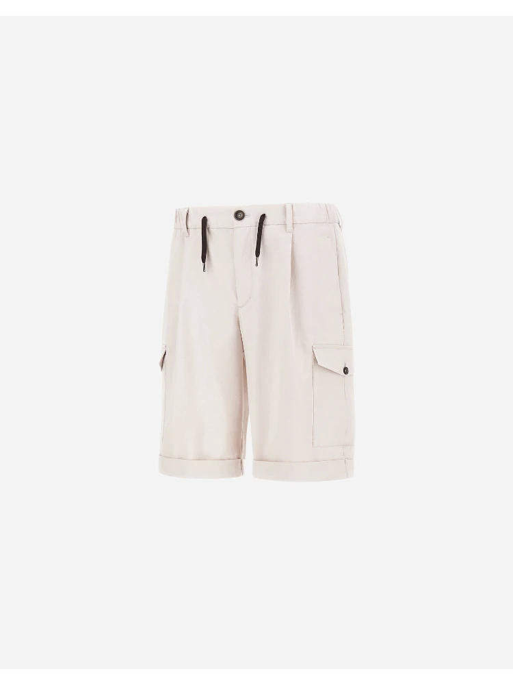 Cargo shorts pants in cotton alternative