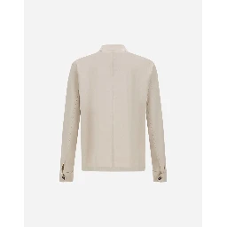 Overshirt jacket in cotton