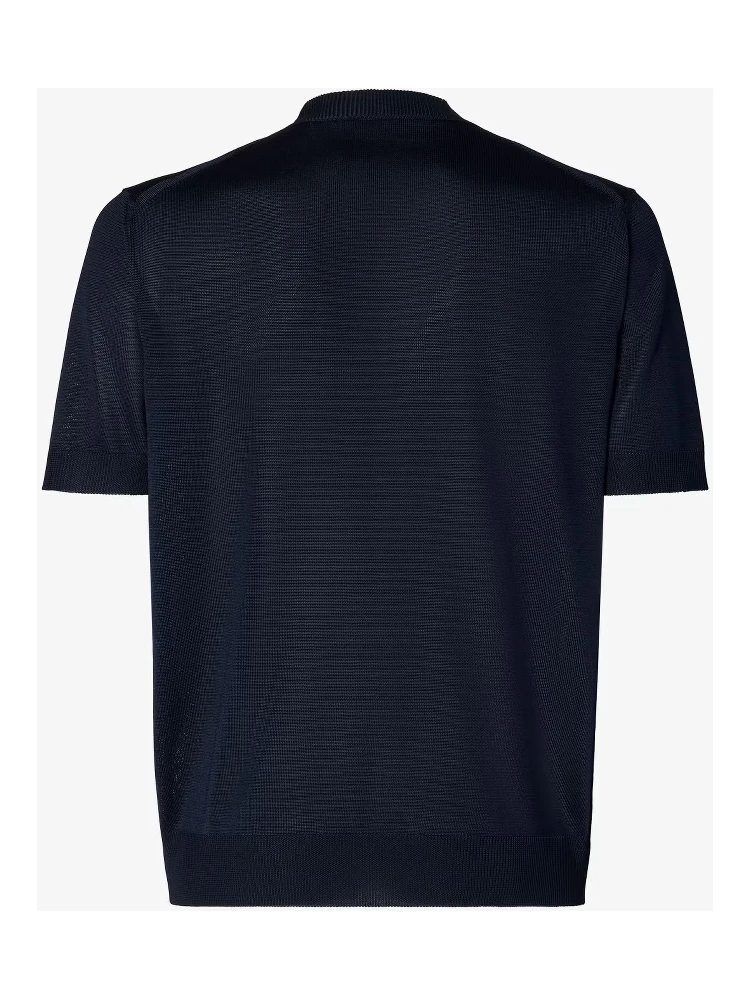 Short sleeves top in viscose alternative