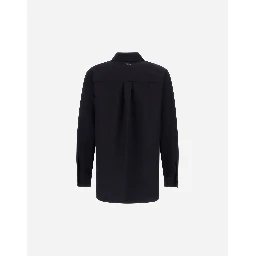 Wool blend overshirt jacket