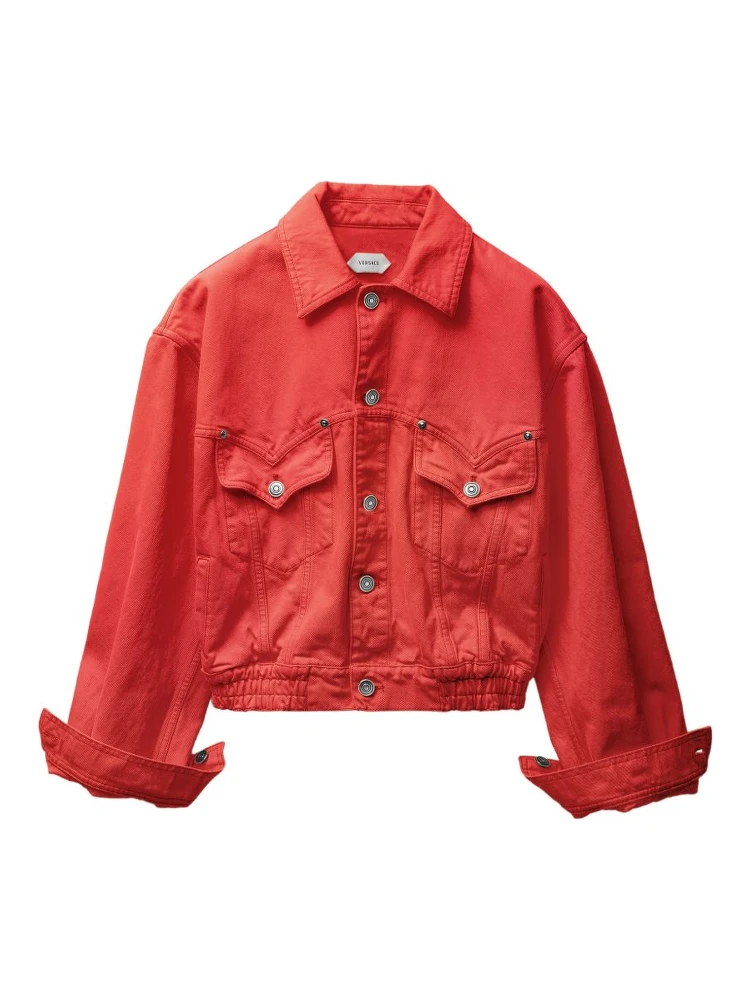 Versace Jackets Red