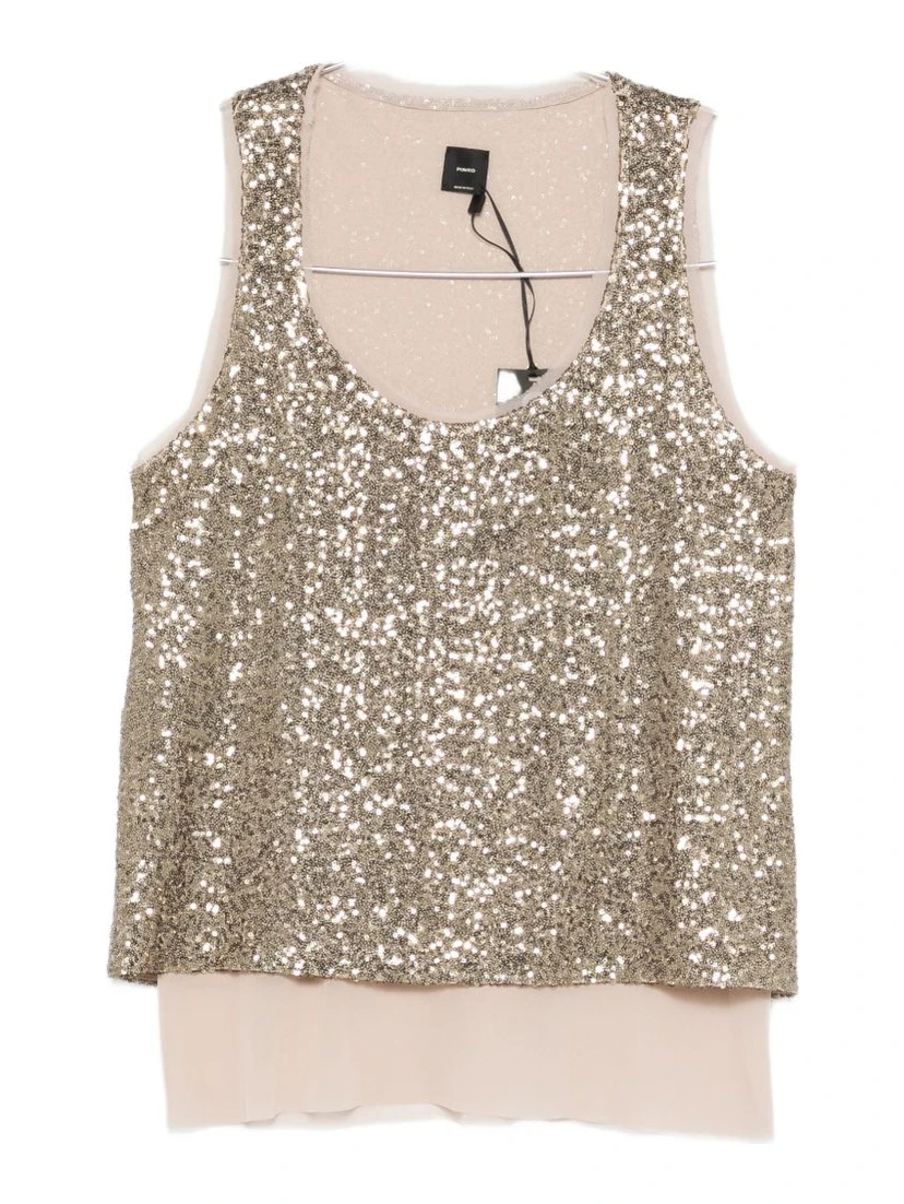 Pinko T-shirts and Polos Golden