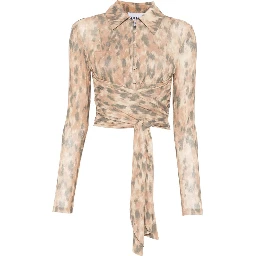 GANNI Shirts MultiColour