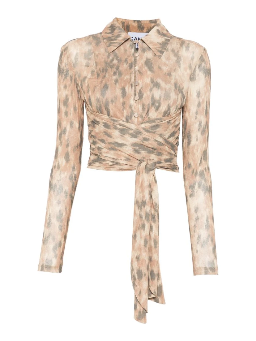 GANNI Shirts MultiColour