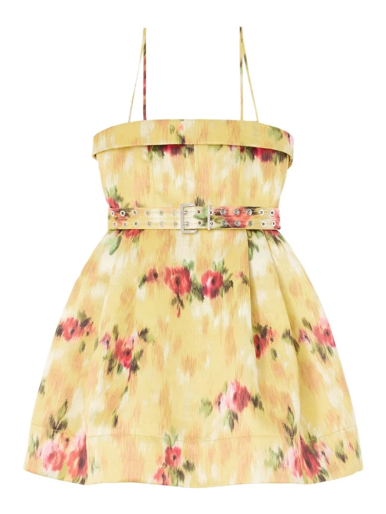 GANNI Dresses Yellow