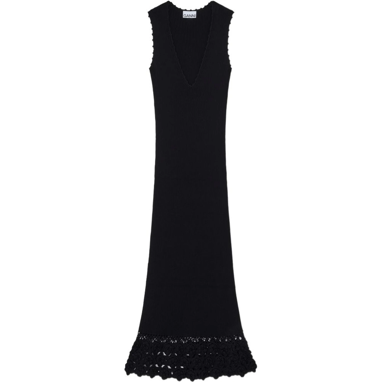 GANNI Dresses Black