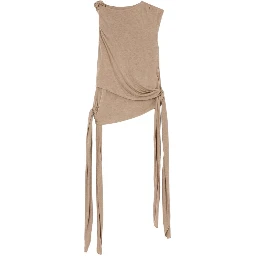 GANNI Top Beige