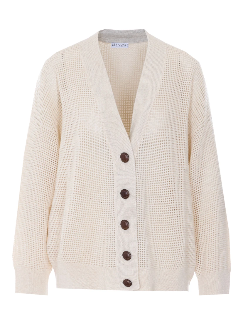 كنزات برونيلو كوتشينيلي البيضاء