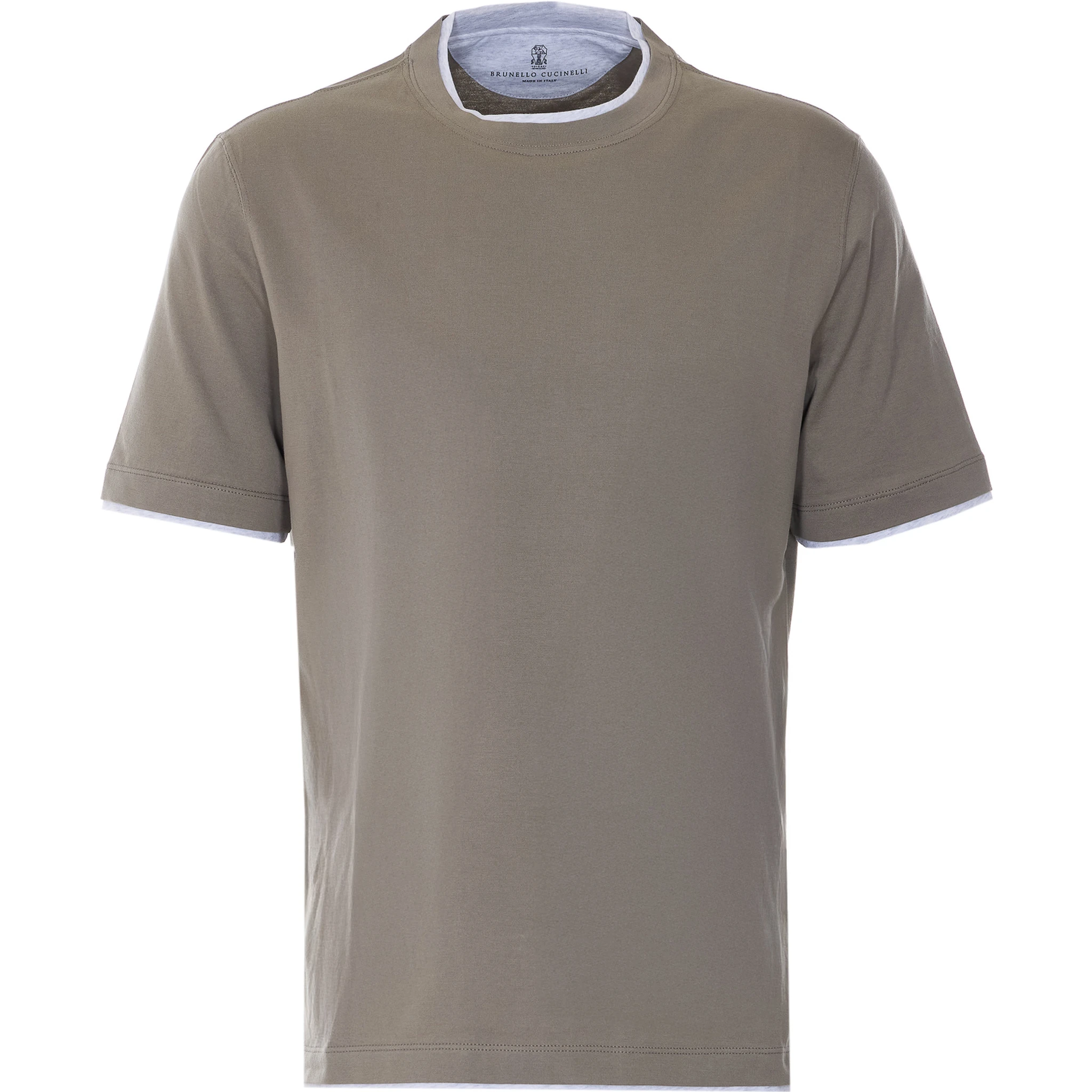 Brunello Cucinelli T-shirts and Polos Beige