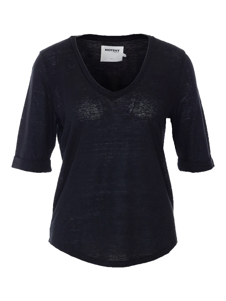 NOT SHY T-shirts and Polos Black