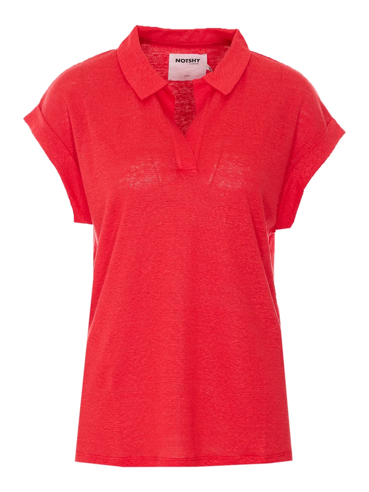 NOT SHY T-shirts and Polos Red