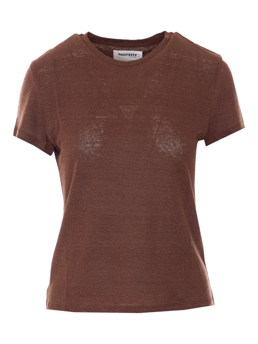 NOT SHY T-shirts and Polos Brown