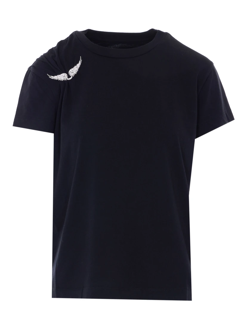 قمصان وقمصان بولو سوداء من زاديج آند فولتير