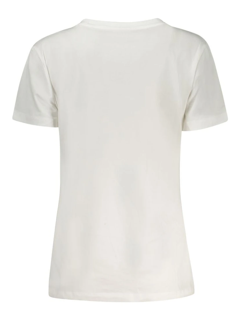 تي شيرت قطني أبيض