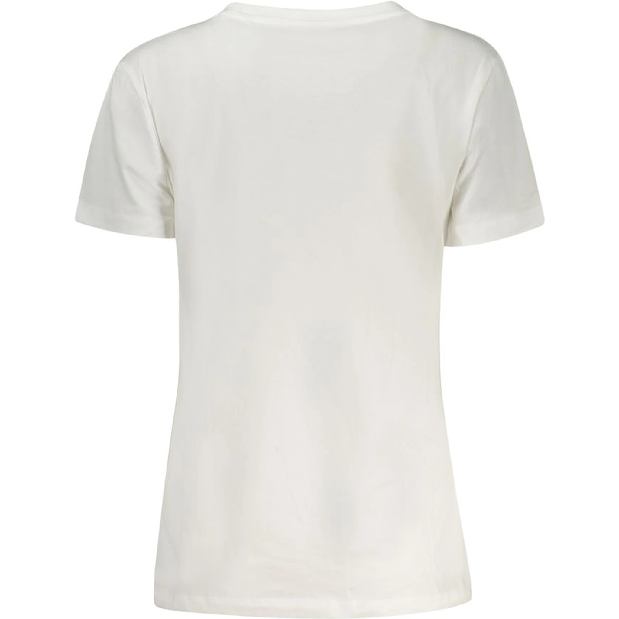 تي شيرت قطني أبيض