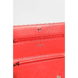 Chanel Boy Wallet on Chain Red Lambskin